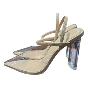 Call it Spring Clear Heel Clear Toe Pumps Womens size 7.5 BRAND NEW